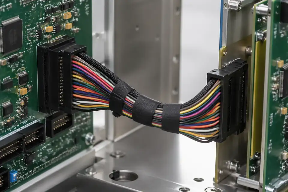 Custom pin-mapping IDC assembly in a special interface-matching project
