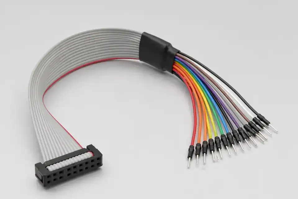 Multi-way IDC harness structure detail
