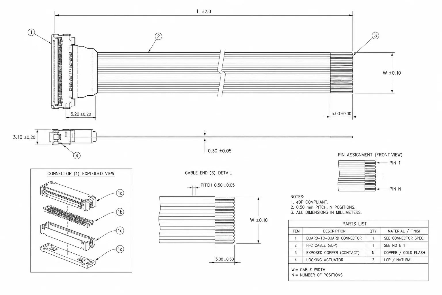What Is an eDP Cable? Interface, Signals, and What to Sort Out Before Selection