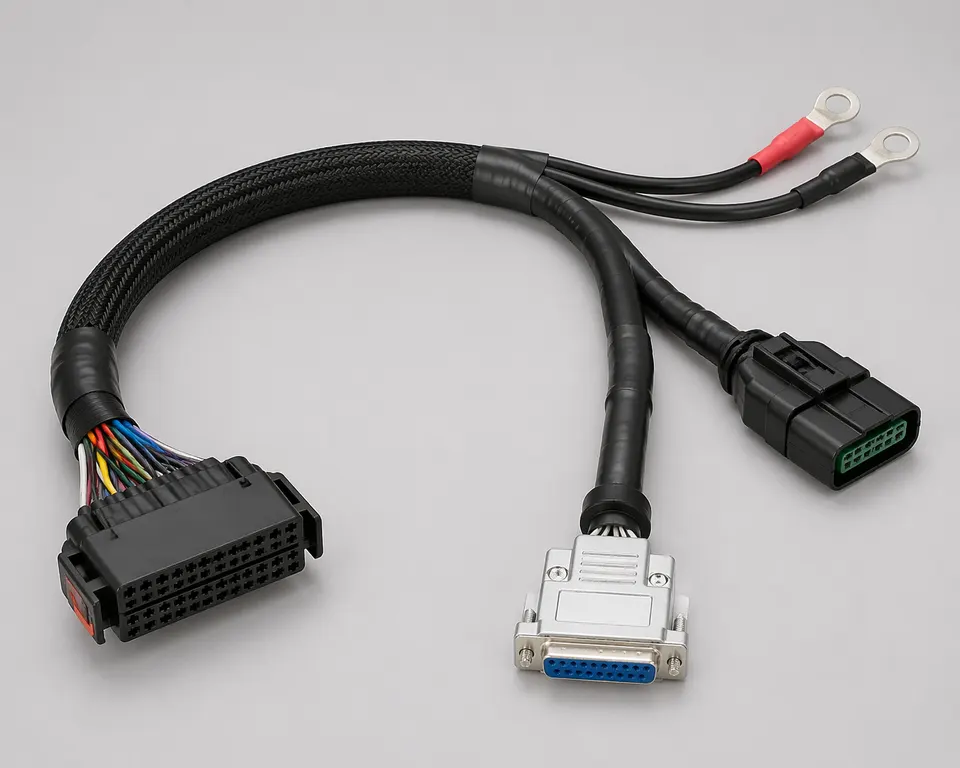 Shielded Signal / Power Hybrid Harness for OEM Projects