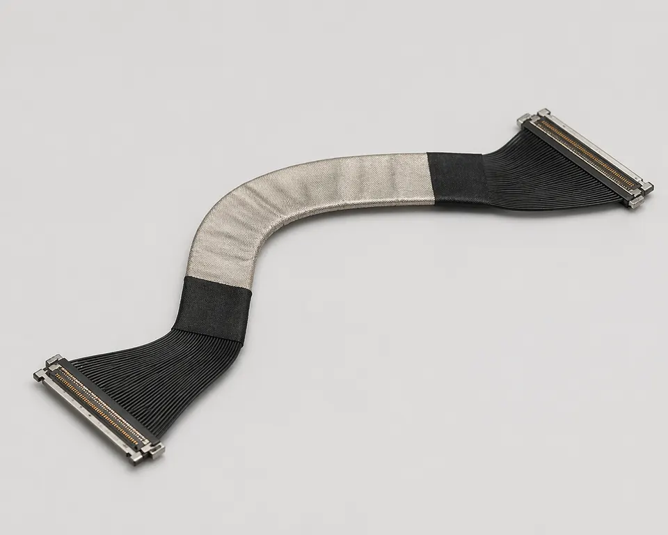 40Pin I-PEX 20455 eDP Cable Assembly for Industrial Displays