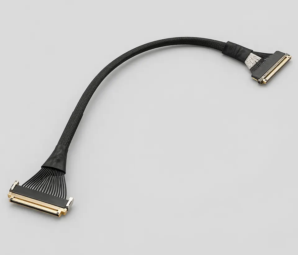 50Pin All-in-One eDP Display Harness with Composite Circuits