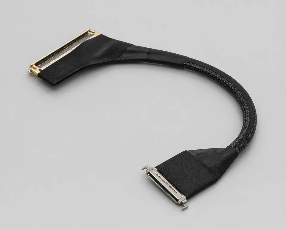High-Flex eDP Display Cable for Tablet and Moving Module Structures