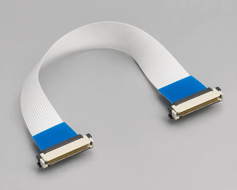 0.5mm Pitch Bottom-Contact FFC Cable for Thin Devices
