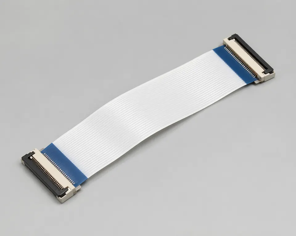 0.5mm Pitch FFC / FPC Flexible Jumper with ZIF Termination
