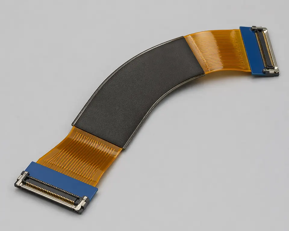 Shielded FPC Display Jumper with Enhanced EMI Structure