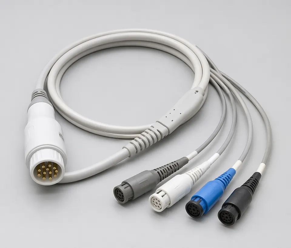 Portable Patient Monitor Power / Signal Hybrid Harness